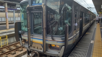 福知山駅から和田山駅の乗車記録(乗りつぶし)写真