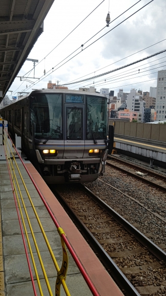 神戸駅から近江塩津駅の乗車記録(乗りつぶし)写真