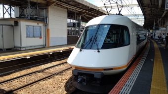 大和八木駅から大阪難波駅の乗車記録(乗りつぶし)写真