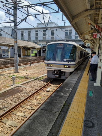 木津駅から京都駅:鉄道乗車記録の写真