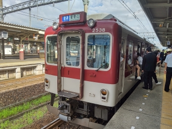 伊勢中川駅から東青山駅:鉄道乗車記録の写真