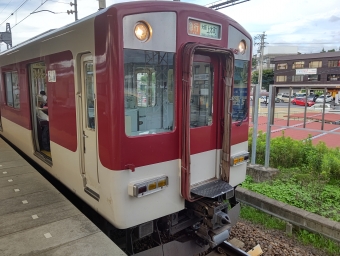 名張駅から大和朝倉駅の乗車記録(乗りつぶし)写真
