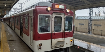 伊勢中川駅から松阪駅の乗車記録(乗りつぶし)写真