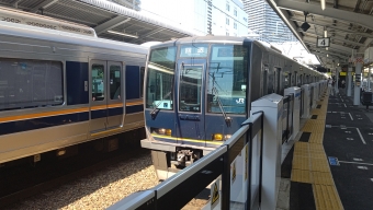 高槻駅から大阪駅の乗車記録(乗りつぶし)写真