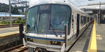 園部駅から亀岡駅:鉄道乗車記録の写真