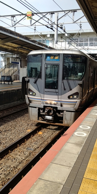 須磨駅から野洲駅:鉄道乗車記録の写真