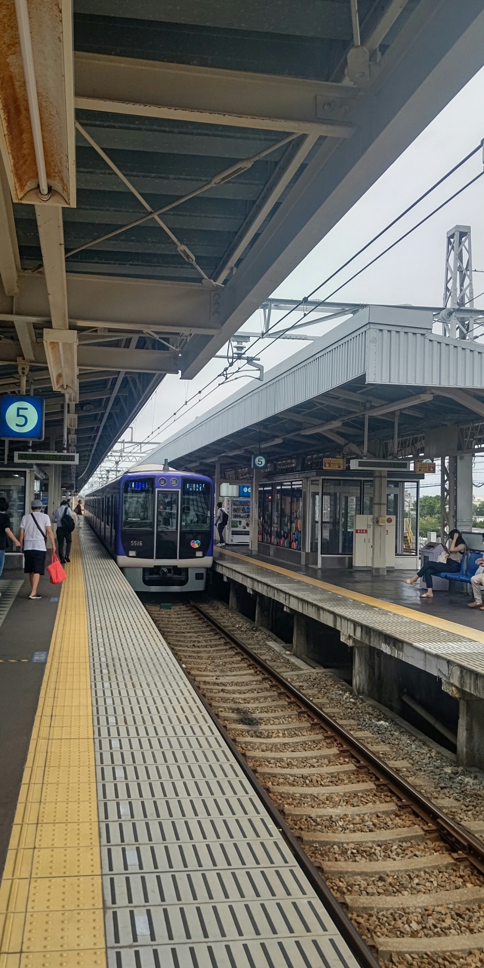 鉄道乗車記録「尼崎駅から高速神戸駅」の写真(1) by 友弘貴之 撮影日時:2021年08月11日