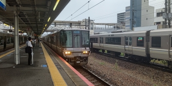 野洲駅から米原駅:鉄道乗車記録の写真