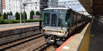 草津駅から高槻駅:鉄道乗車記録の写真