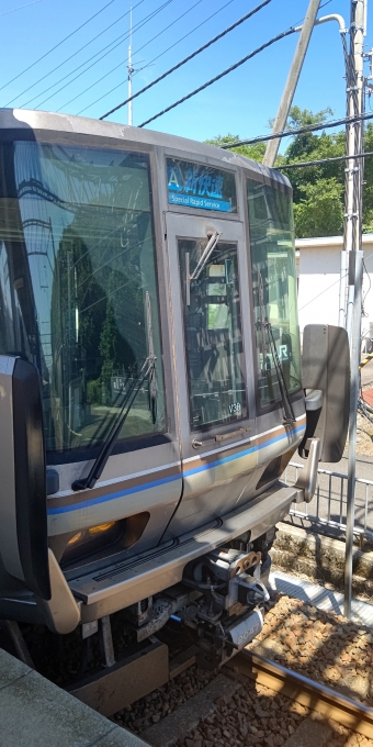 近江塩津駅から米原駅の乗車記録(乗りつぶし)写真