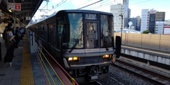 神戸駅から近江今津駅の乗車記録(乗りつぶし)写真