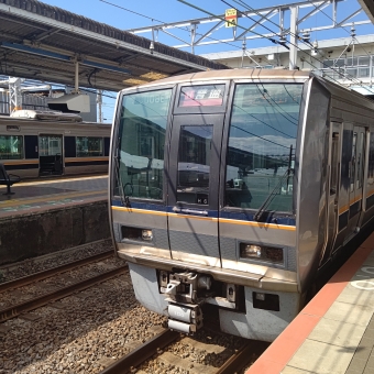 須磨駅から松井山手駅の乗車記録(乗りつぶし)写真