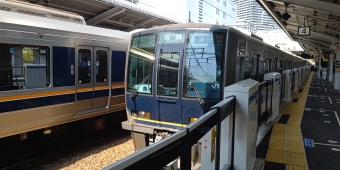 高槻駅から三ノ宮駅の乗車記録(乗りつぶし)写真