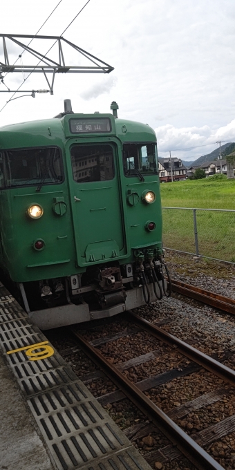 和田山駅から福知山駅の乗車記録(乗りつぶし)写真