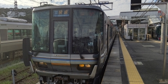園部駅から京都駅:鉄道乗車記録の写真