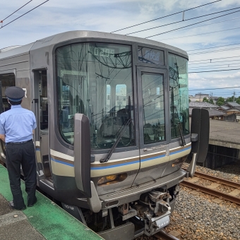 近江今津駅から姫路駅の乗車記録(乗りつぶし)写真