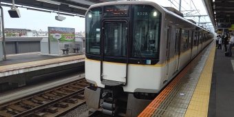 東花園駅から大和西大寺駅の乗車記録(乗りつぶし)写真