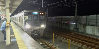加古川駅から西明石駅の乗車記録(乗りつぶし)写真