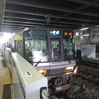 高槻駅から米原駅:鉄道乗車記録の写真