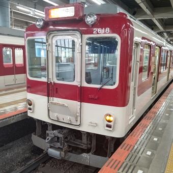 大阪上本町駅から伊勢中川駅の乗車記録(乗りつぶし)写真