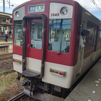 伊勢中川駅から名張駅:鉄道乗車記録の写真