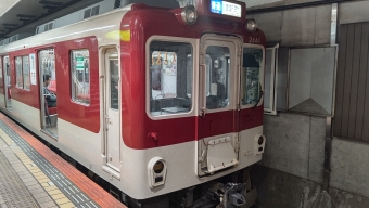 近鉄名古屋駅から津新町駅の乗車記録(乗りつぶし)写真