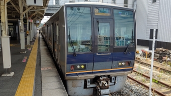 木津駅から尼崎駅:鉄道乗車記録の写真