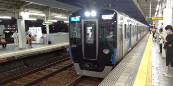 大石駅から高速神戸駅の乗車記録(乗りつぶし)写真