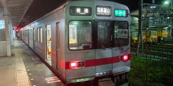宇奈月温泉駅から電鉄富山駅の乗車記録(乗りつぶし)写真