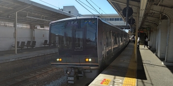 塩屋駅から四条畷駅の乗車記録(乗りつぶし)写真