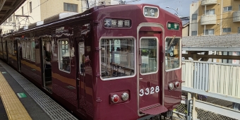桂駅から高槻市駅:鉄道乗車記録の写真