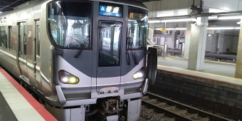 京都駅から須磨駅の乗車記録(乗りつぶし)写真