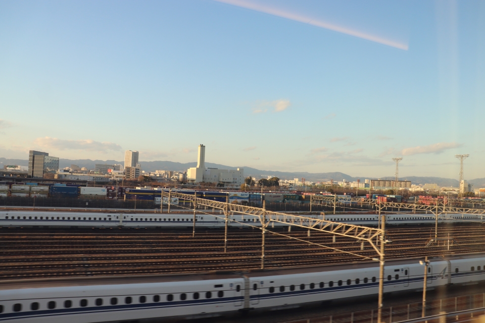 鉄道乗車記録「岡山駅から東京駅」車窓・風景の写真(74) by フレッシュマリオ 撮影日時:2022年01月02日