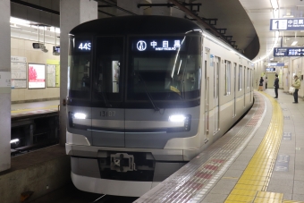 恵比寿駅から中目黒駅の乗車記録(乗りつぶし)写真
