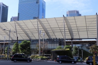 東京駅から新橋駅の乗車記録(乗りつぶし)写真
