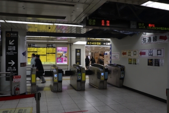 名古屋駅から栄駅:鉄道乗車記録の写真