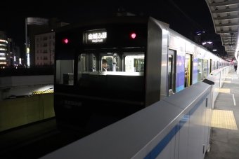 金城ふ頭駅から名古屋駅の乗車記録(乗りつぶし)写真
