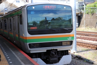 上野駅から桶川駅の乗車記録(乗りつぶし)写真