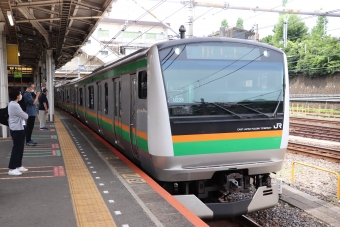 上野駅から北本駅の乗車記録(乗りつぶし)写真
