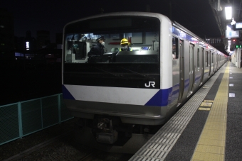 友部駅から土浦駅の乗車記録(乗りつぶし)写真
