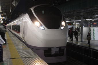 東京駅から友部駅の乗車記録(乗りつぶし)写真