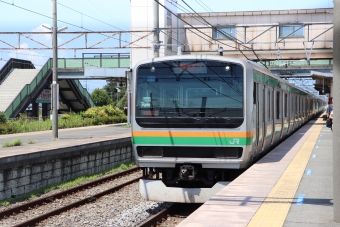 神保原駅から上野駅の乗車記録(乗りつぶし)写真