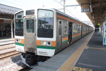 水上駅から渋川駅:鉄道乗車記録の写真