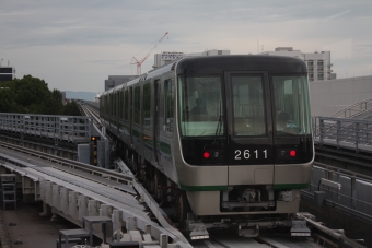 三宮駅から市民広場駅の乗車記録(乗りつぶし)写真