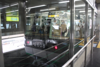 市民広場駅から三宮駅:鉄道乗車記録の写真