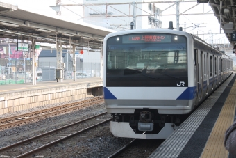 土浦駅から新橋駅の乗車記録(乗りつぶし)写真