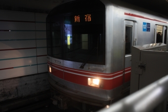赤坂見附駅から四ツ谷駅の乗車記録(乗りつぶし)写真