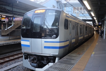 品川駅から武蔵小杉駅の乗車記録(乗りつぶし)写真