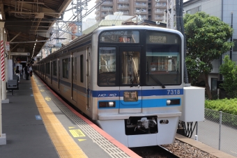 京成高砂駅から青砥駅の乗車記録(乗りつぶし)写真