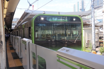 品川駅から恵比寿駅の乗車記録(乗りつぶし)写真
